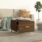 vidaXL Tavolini Salotto 2 pz Rovere Marrone 50x50x40 Legno Multistrato vidaXL Tavolini Salotto 2 pz Rovere Marrone 50x50x40 Legno Multistrato
