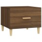 vidaXL Tavolini Salotto 2 pz Rovere Marrone 50x50x40 Legno Multistrato vidaXL Tavolini Salotto 2 pz Rovere Marrone 50x50x40 Legno Multistrato
