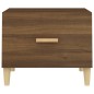 vidaXL Tavolini Salotto 2 pz Rovere Marrone 50x50x40 Legno Multistrato vidaXL Tavolini Salotto 2 pz Rovere Marrone 50x50x40 Legno Multistrato