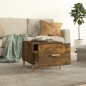 vidaXL Tavolini Salotto 2 pz Rovere Fumo 50x50x40cm Legno Multistrato