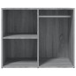 vidaXL Armadietto Cosmetici Grigio Sonoma 80x40x65cm Legno Multistrato vidaXL Armadietto Cosmetici Grigio Sonoma 80x40x65cm Legno Multistrato