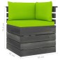 vidaXL Set Divani da Giardino su Pallet 8 pz con Cuscini Massello Pino vidaXL Set Divani da Giardino su Pallet 8 pz con Cuscini Massello Pino