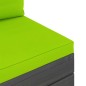 vidaXL Set Divani da Giardino su Pallet 8 pz con Cuscini Massello Pino vidaXL Set Divani da Giardino su Pallet 8 pz con Cuscini Massello Pino