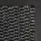 Tappeto Antipolvere Trapuntato Rettangolare 60x90cm Antracite Tappeto Antipolvere Trapuntato Rettangolare 60x90cm Antracite