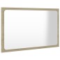vidaXL Set Mobili da Bagno Rovere Sonoma in Truciolato vidaXL Set Mobili da Bagno Rovere Sonoma in Truciolato