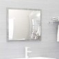 vidaXL Set Mobili da Bagno Grigio Cemento in Legno Multistrato