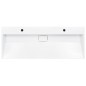 Lavandino 120x46x11 cm Blocco in Marmo/Minerale Bianco Lavandino 120x46x11 cm Blocco in Marmo/Minerale Bianco