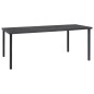 vidaXL Set da Pranzo da Giardino 9 pz in Acciaio vidaXL Set da Pranzo da Giardino 9 pz in Acciaio