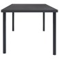 vidaXL Set da Pranzo da Giardino 9 pz in Acciaio vidaXL Set da Pranzo da Giardino 9 pz in Acciaio