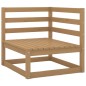 vidaXL Divano da Giardino a 2 Posti Miele in Legno Massello di Pino vidaXL Divano da Giardino a 2 Posti Miele in Legno Massello di Pino