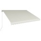 Tenda da Sole Retrattile Manuale 400x300 cm Crema Tenda da Sole Retrattile Manuale 400x300 cm Crema