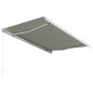 Tenda da Sole Retrattile Manuale 400x300 cm Crema Tenda da Sole Retrattile Manuale 400x300 cm Crema
