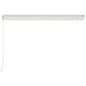 Tenda da Sole Retrattile Manuale 400x300 cm Crema Tenda da Sole Retrattile Manuale 400x300 cm Crema