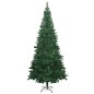 vidaXL Albero di Natale Artificiale con LED 240 cm L Verde vidaXL Albero di Natale Artificiale con LED 240 cm L Verde