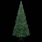 vidaXL Albero di Natale Artificiale con LED 240 cm L Verde vidaXL Albero di Natale Artificiale con LED 240 cm L Verde