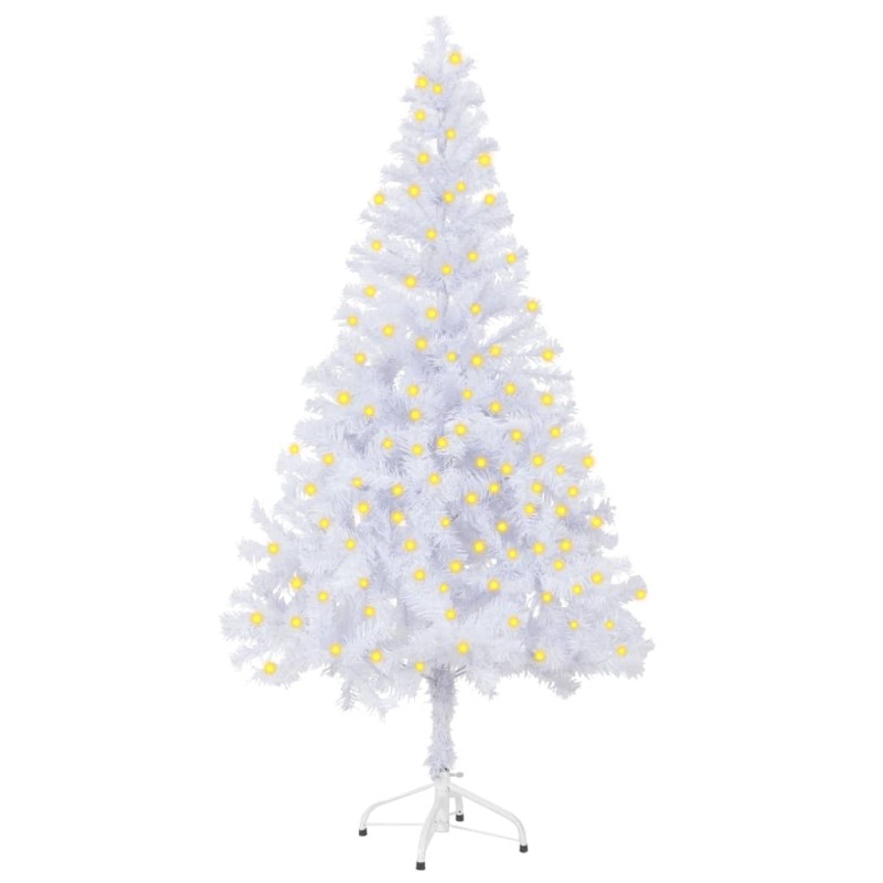 vidaXL Albero Natale Artificiale con LED e Supporto 150 cm 380 Rami vidaXL Albero Natale Artificiale con LED e Supporto 150 cm 380 Rami