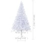vidaXL Albero Natale Artificiale con LED e Supporto 150 cm 380 Rami vidaXL Albero Natale Artificiale con LED e Supporto 150 cm 380 Rami