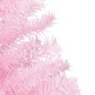 vidaXL Albero Natale Artificiale a Metà LED e Supporto Rosa 150 cm PVC vidaXL Albero Natale Artificiale a Metà LED e Supporto Rosa 150 cm PVC