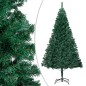 vidaXL Albero di Natale Artificiale con LED Rami Folti Verde 180 cm vidaXL Albero di Natale Artificiale con LED Rami Folti Verde 180 cm