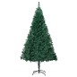 vidaXL Albero di Natale Artificiale con LED Rami Folti Verde 180 cm vidaXL Albero di Natale Artificiale con LED Rami Folti Verde 180 cm