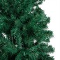 vidaXL Albero di Natale Artificiale con LED Rami Folti Verde 180 cm vidaXL Albero di Natale Artificiale con LED Rami Folti Verde 180 cm