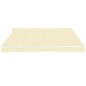 Tenda da Sole Pieghevole Manuale 600 cm Crema Tenda da Sole Pieghevole Manuale 600 cm Crema