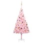 vidaXL Set Albero Natale Artificiale con LED e Palline Rosa 240 cm PVC vidaXL Set Albero Natale Artificiale con LED e Palline Rosa 240 cm PVC