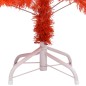 vidaXL Set Albero Natale Artificiale con LED e Palline Rosso 120cm PVC vidaXL Set Albero Natale Artificiale con LED e Palline Rosso 120cm PVC
