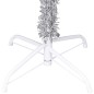 vidaXL Albero Natale Artificiale con LED e Palline Argento 240 cm PVC vidaXL Albero Natale Artificiale con LED e Palline Argento 240 cm PVC