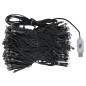 vidaXL Albero Natale Artificiale Abete Nordmann LED Palline Verde120cm