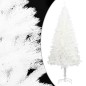vidaXL Albero di Natale Preilluminato con Palline Bianco 180 cm vidaXL Albero di Natale Preilluminato con Palline Bianco 180 cm