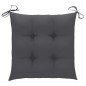 Sedie da Giardino Pieghevoli 4 pz con Cuscini Massello Acacia Sedie da Giardino Pieghevoli 4 pz con Cuscini Massello Acacia