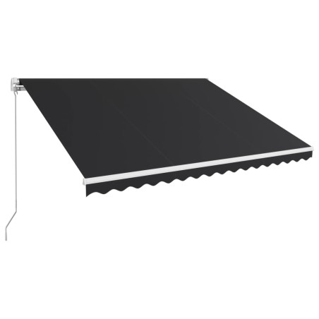 Tenda da Sole Retrattile Manuale 400x300 cm Antracite