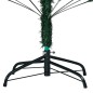 vidaXL Albero di Natale Preilluminato con Palline Verde 120 cm PVC vidaXL Albero di Natale Preilluminato con Palline Verde 120 cm PVC
