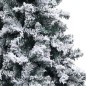 vidaXL Albero di Natale Artificiale con Luci LED e Neve Verde 120 cm vidaXL Albero di Natale Artificiale con Luci LED e Neve Verde 120 cm