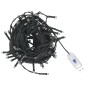 vidaXL Ghirlanda Natalizia con Luci a LED e Neve Verde 20 m in PVC vidaXL Ghirlanda Natalizia con Luci a LED e Neve Verde 20 m in PVC