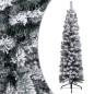 vidaXL Set Albero Natale Artificiale Sottile LED e Palline Verde 180cm vidaXL Set Albero Natale Artificiale Sottile LED e Palline Verde 180cm