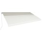 Tenda da Sole Retrattile Manuale 600x300 cm Crema Tenda da Sole Retrattile Manuale 600x300 cm Crema