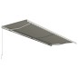Tenda da Sole Retrattile Manuale 600x300 cm Crema Tenda da Sole Retrattile Manuale 600x300 cm Crema