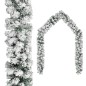 vidaXL Ghirlanda di Natale con LED e Palline Verde 20 m PVC vidaXL Ghirlanda di Natale con LED e Palline Verde 20 m PVC