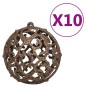 vidaXL Ghirlanda di Natale con LED e Palline Verde 20 m PVC vidaXL Ghirlanda di Natale con LED e Palline Verde 20 m PVC