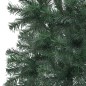 vidaXL Albero Natale per Angolo con LED e Palline Verde 150 cm PVC