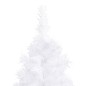 vidaXL Albero Natale per Angolo con LED e Palline Bianco 240 cm PVC vidaXL Albero Natale per Angolo con LED e Palline Bianco 240 cm PVC