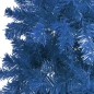 vidaXL Set Albero Natale Sottile con LED e Palline Blu 180 cm vidaXL Set Albero Natale Sottile con LED e Palline Blu 180 cm