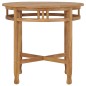 vidaXL Set da Pranzo da Giardino 3 pz in Legno Massello di Teak vidaXL Set da Pranzo da Giardino 3 pz in Legno Massello di Teak