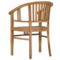 vidaXL Set da Pranzo da Giardino 3 pz in Legno Massello di Teak vidaXL Set da Pranzo da Giardino 3 pz in Legno Massello di Teak