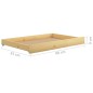 vidaXL Divano Letto con Cassetti 90x200 cm Legno Massello di Pino vidaXL Divano Letto con Cassetti 90x200 cm Legno Massello di Pino