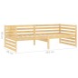 vidaXL Divano Letto con Cassetti 90x200 cm Legno Massello di Pino