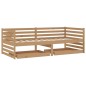 vidaXL Divano Letto con Cassetti 90x200 cm Miele in Legno di Pino vidaXL Divano Letto con Cassetti 90x200 cm Miele in Legno di Pino