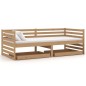 vidaXL Divano Letto con Cassetti 90x200 cm Miele in Legno di Pino vidaXL Divano Letto con Cassetti 90x200 cm Miele in Legno di Pino